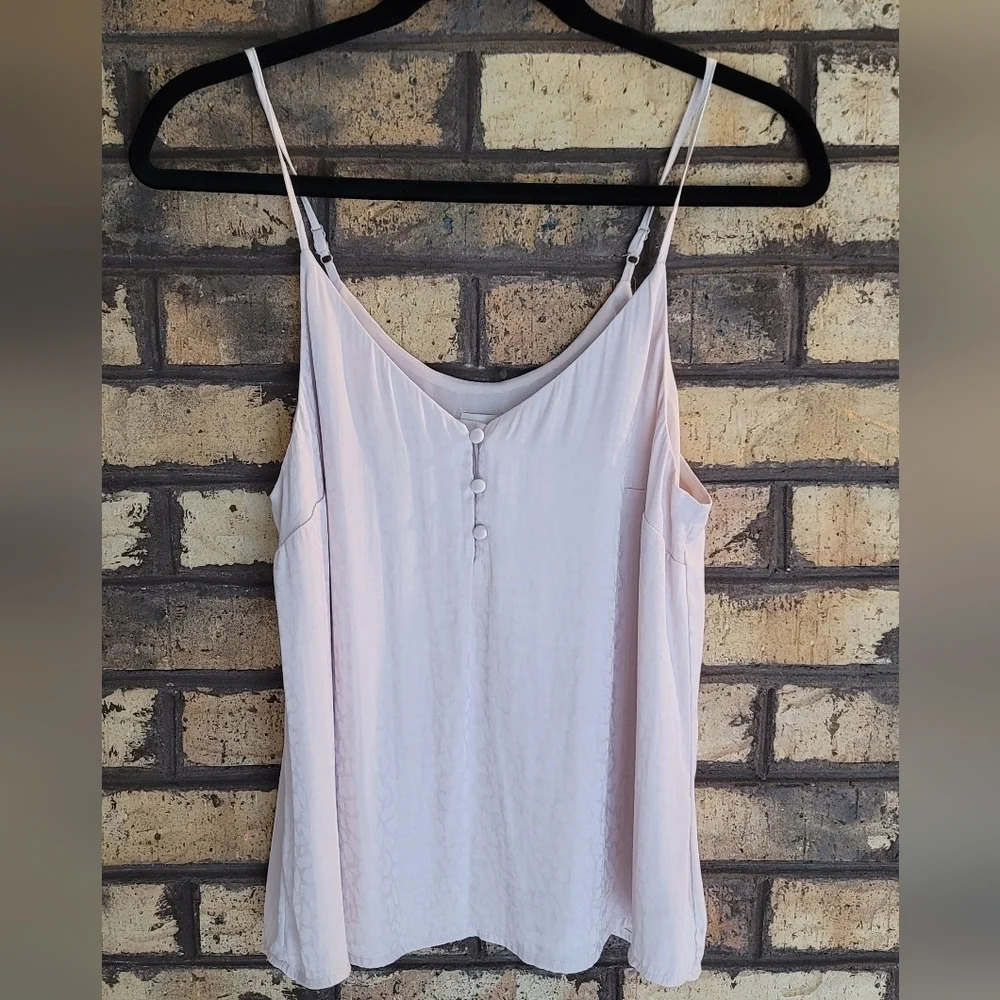 A New Day flowy tank, light pink Cheetah print